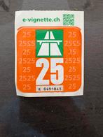 Vignet Zwitserland 2025 incl. aankoopbon, Tickets en Kaartjes, Autovignetten