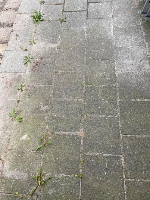 30 x 30 tegels +/- 330 stk. (ook kleinere hoeveeheid), Tuin en Terras, Tegels en Klinkers, Gebruikt, Overige typen, Beton, 10 m² of meer