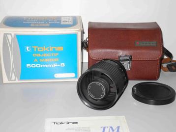 Tokina 500mm 8.0 spiegel lens beschikbaar voor biedingen
