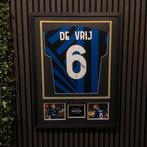 Stefan De Vrij gesigneerd en ingelijst shirt Inter Milan COA, Verzamelen, Sportartikelen en Voetbal, Ophalen of Verzenden, Nieuw