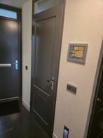 2 hardhouten nostalgische deuren, hoogte 211, breed 78, Doe-het-zelf en Verbouw, Ophalen, Minder dan 80 cm, Binnendeur, Zo goed als nieuw