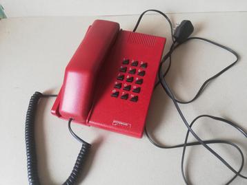 Telefoon Ptt, twintoon,T88, rood. beschikbaar voor biedingen