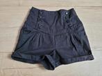 FREESOUL korte zwarte high waist broek maat 27 ~ NH0155, Kleding | Dames, Kort, Freesoul, Zwart, Ophalen of Verzenden