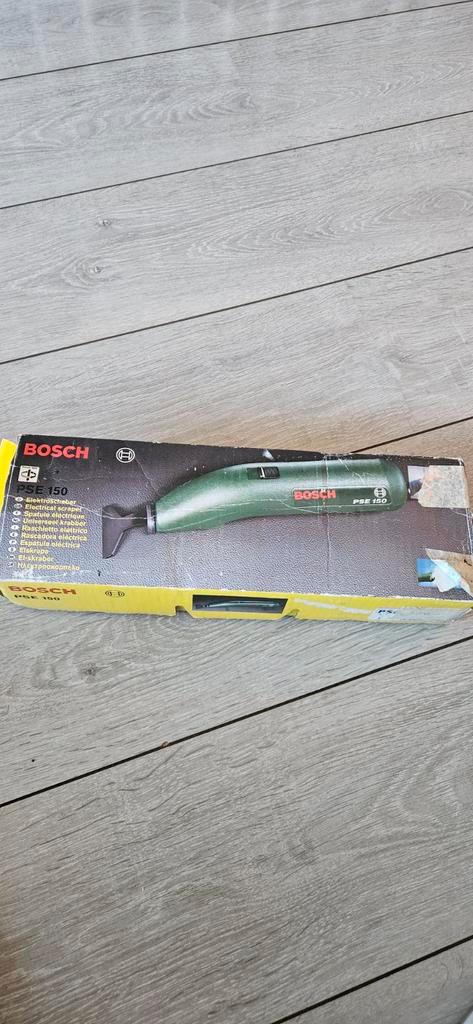 Bosch PSE 150 Elektrische Schraper - Uitstekend!, Doe-het-zelf en Verbouw, Gereedschap | Handgereedschap, Gebruikt, Ophalen of Verzenden