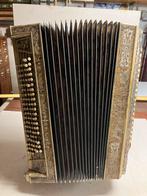 Oude, mooie accordeon voor verzamelaars, Muziek en Instrumenten, Gebruikt, Overige formaten, Knopaccordeon, Ophalen