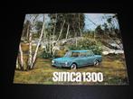 Simca 1300, september 1964, Ophalen of Verzenden, Zo goed als nieuw, Overige merken