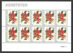 Bloemenpracht op postzegels: Kerstster, Ophalen of Verzenden, Na 1940, Postfris