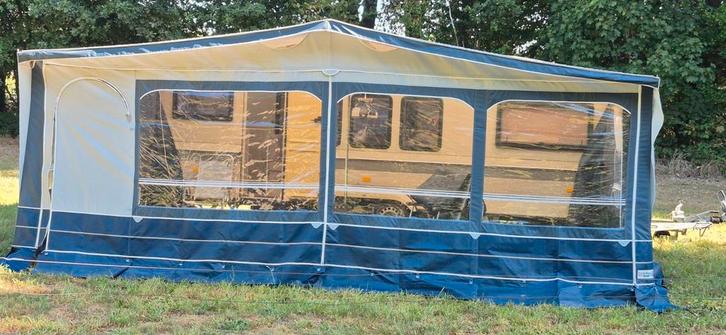 Ten Cate caravan voortent plus luifel nu aan Hobby Classic, Caravans en Kamperen, Caravan accessoires, Gebruikt, Ophalen