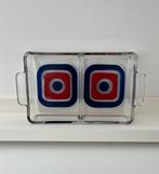 Walther Glas OP ART schaal, Ophalen of Verzenden