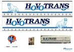 Vrachtauto decal 1:50 Hovotrans Emmen ( Schuifzeil ) trailer, Verzenden, Nieuw, Bus of Vrachtwagen, Overige merken