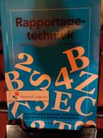 Rapportagetechniek - Schrijven voor lezers, Boeken, Studieboeken en Cursussen, Gelezen, Rien Elling, Alpha, HBO