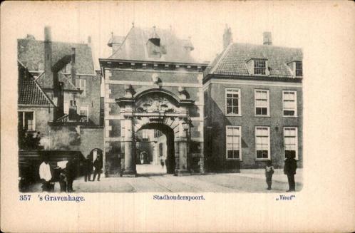 's Gravehage - Stadhouderspoort, Verzamelen, Ansichtkaarten | Nederland, Ongelopen, Zuid-Holland, Voor 1920, Ophalen of Verzenden