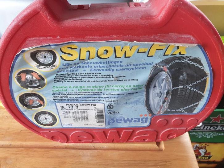 Pewag Snow-Fix SL 73 3 Sneeuwkettingen, Auto diversen, Sneeuwkettingen, Gebruikt, Ophalen of Verzenden