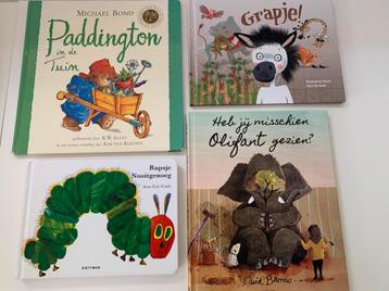 Kinderboeken. Rupsje. Olifant. Grapje. Paddington beschikbaar voor biedingen