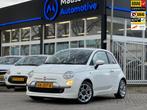 Fiat 500 1.2 Sport uitvoering Automaat Nw APK Airco H.Leder, Euro 5, Gebruikt, 1242 cc, 4 cilinders