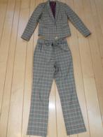 King Louie dames pak suit maat 38 Schotse ruit multikleuren, Maat 38/40 (M), Kostuum of Pak, Verzenden, Zo goed als nieuw