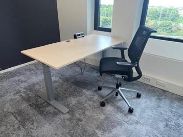 Kinnarps Zit-sta bureau met BachMann stopcontact, 6 stuks - afbeelding 22