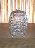 Oude glazen snoep pot met deksel, Antiek en Kunst, Ophalen of Verzenden