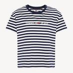 Tommy Hilfiger t-shirt shirt bretonse streep blauw wit S, Kleding | Dames, Blauw, Nieuw, Ophalen of Verzenden, Korte mouw