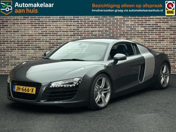 Audi R8 4.2 V8 FSI B&O Leer Navi Clima Cruise Elek Stoel beschikbaar voor biedingen