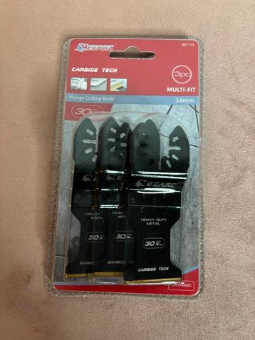EZARC Hardmetalen Multitool Zaagbladen (3 Stuks) beschikbaar voor biedingen
