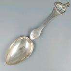 Zilveren geboortelepel 1847, Ophalen of Verzenden, Zilver