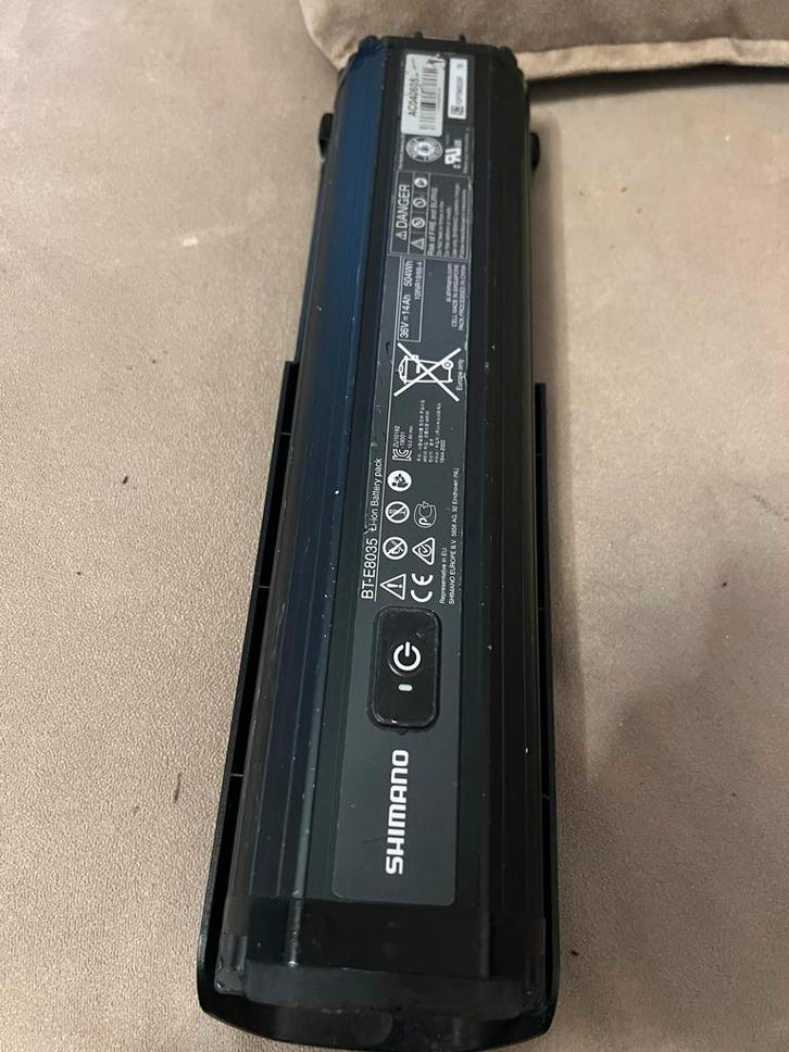 Shimano BT-E8035 Fietsaccu geen mankementen, Fietsen en Brommers, Fietsaccessoires | Fietsaccu's, Gebruikt, Ophalen of Verzenden