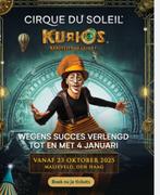 Drie kaartjes cirque du soleil, Drie personen of meer