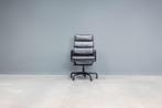 Eames EA219 softpad office chair, Ophalen of Verzenden, Zwart