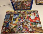 Kerstpuzzel - Santa's Workshop - 1000 stukjes, Ophalen of Verzenden, 500 t/m 1500 stukjes, Zo goed als nieuw, Legpuzzel