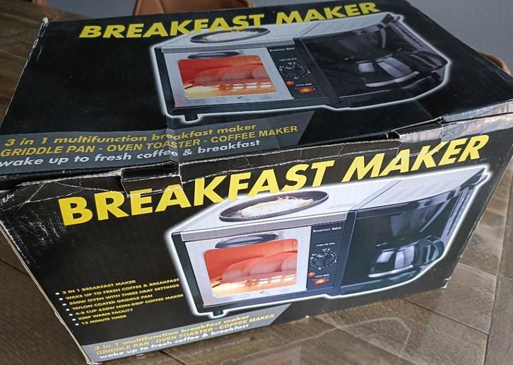 Breakfast Maker / Ontbijtmachine (nieuw!), Huis en Inrichting, Keuken | Keukenbenodigdheden, Nieuw, Ophalen of Verzenden