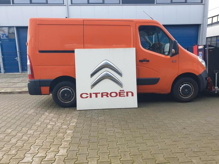 Citroën Logo Dealer Lichtbak plaat 150cm marge factuur, Verzamelen, Merken en Reclamevoorwerpen, Gebruikt, Lichtbak of (neon) lamp