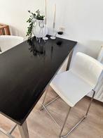 IKEA Bartafel + 2 GLENN Krukken - Wegens Verhuizing, Huis en Inrichting, Barkrukken, Gebruikt, Met voetsteun, 60 tot 90 cm, Ophalen of Verzenden