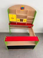 Houten winkeltje, Kinderen en Baby's, Speelgoed | Houten speelgoed, Ophalen, Gebruikt, Meubelstuk of Keukentje