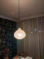 Twee prachtige antiek zilveren glazen hanglampen tekoop., Huis en Inrichting, Ophalen, Zo goed als nieuw, Minder dan 50 cm
