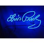 Elvis presley handtekening neon decoratie verlichting lamp, Neon, USA, Lichtbak of (neon) lamp, Nieuw