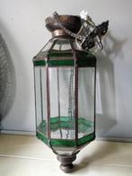 Oosterse grote lantaarn. Glas., Huis en Inrichting, Ophalen of Verzenden, Zo goed als nieuw, Overige materialen