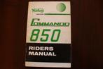 Norton 850 Commando 1973 riders manual instructie boekje, Ophalen of Verzenden, Overige merken