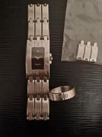 Pequignet horloge en ring, Overige merken, Staal, Gebruikt, Staal