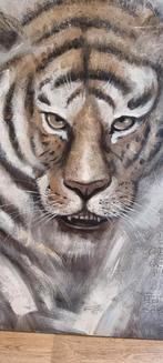 Tijger Canvas - 120x90cm, Ophalen, Oorspronkelijke maker, Zo goed als nieuw, Schilderij