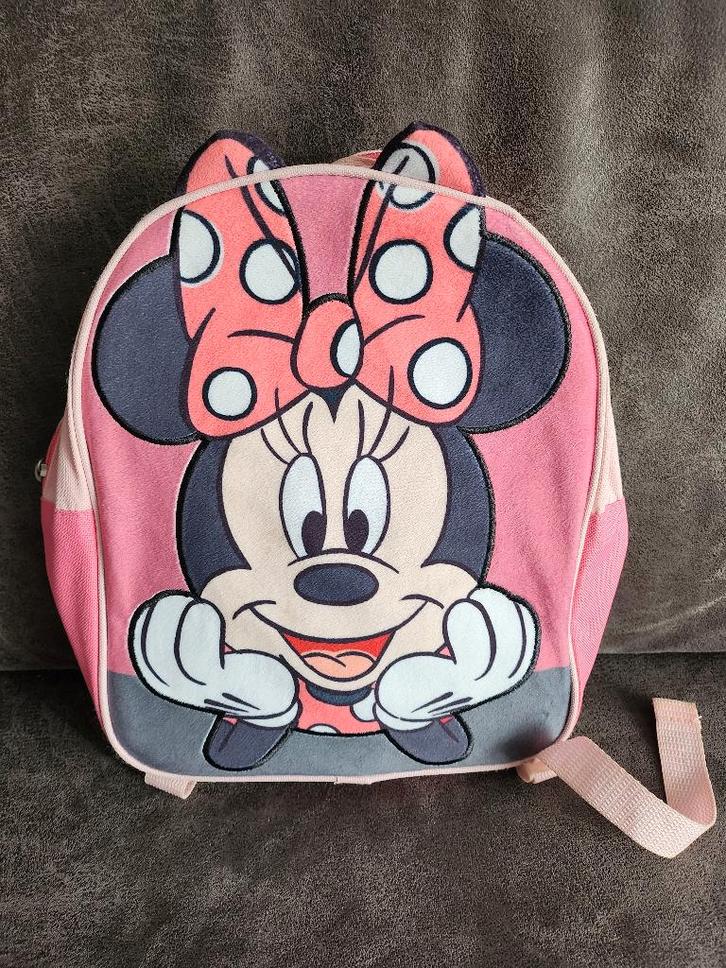 Minnie Mouse Pluche Rugzak, Sieraden, Tassen en Uiterlijk, Tassen | Rugtassen, Zo goed als nieuw, Disney of Dora, 25 tot 40 cm