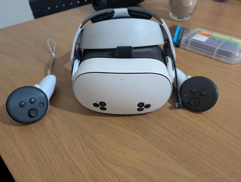 Meta Quest 3s + BoboVR Headstrap, Spelcomputers en Games, Virtual Reality, Zo goed als nieuw, Pc, VR-bril, Ophalen of Verzenden