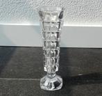 Vintage rozenvaasje kristal vaasje glas kristallen vaas, Gebruikt, Overige kleuren, Ophalen of Verzenden, Glas