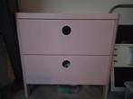 Lichtroze kastje met lades, Ophalen, Overige materialen, Minder dan 50 cm, Gebruikt