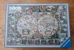 Puzzel 5000 stukjes, Hobby en Vrije tijd, Denksport en Puzzels, Ophalen, Meer dan 1500 stukjes, Gebruikt, Legpuzzel