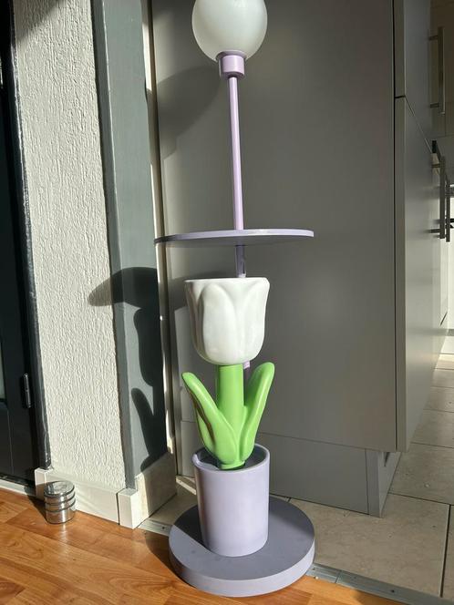 Vloerlamp “ tulp”., Huis en Inrichting, Lampen | Vloerlampen, Zo goed als nieuw, Ophalen