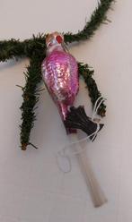 Oude Antieke Ajeko kerstbal Kaketoe/ Papegaai Zeldzaam, Ophalen of Verzenden, Gebruikt