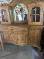 Antiek Eikenhout buffetkast kast eikenhout blank buffetkast, Antiek en Kunst, Ophalen