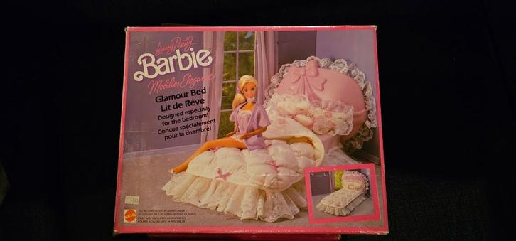 Barbie Bed, Verzamelen, Poppen, Gebruikt, Ophalen of Verzenden