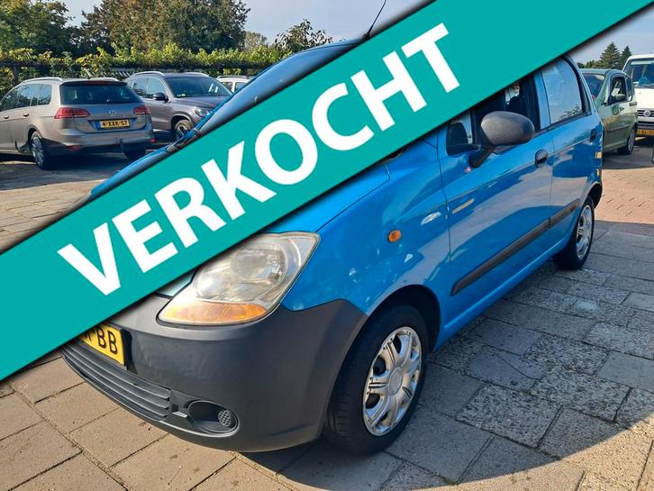 Chevrolet Matiz 0.8 Pure, Auto's, Chevrolet, Bedrijf, Te koop, Matiz, ABS, Airbags, Startonderbreker, Benzine, Euro 4, B, Hatchback